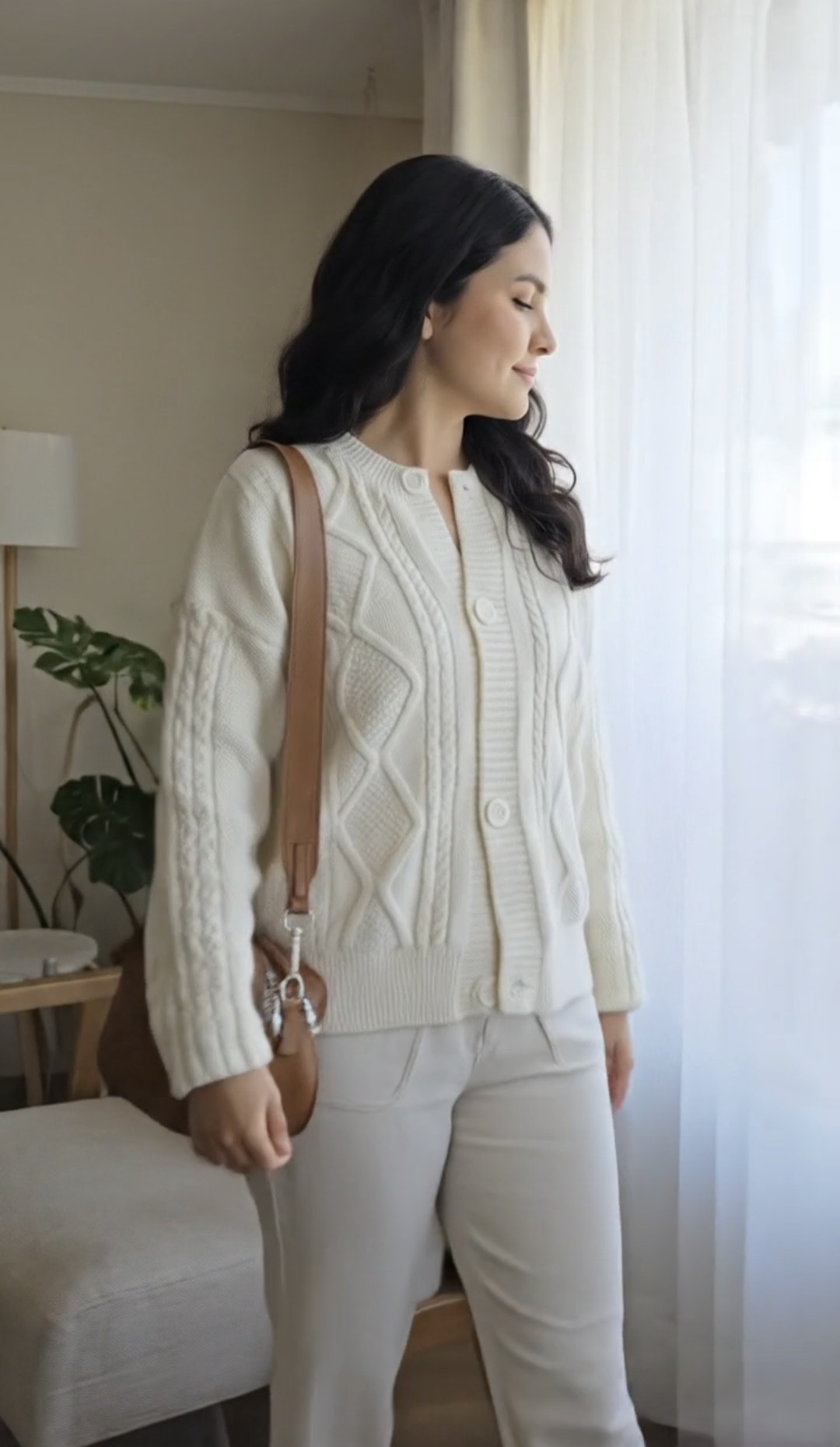 Cardigan Day 4 Beige