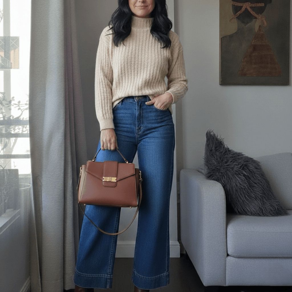 Sweater Rosa Beige 1