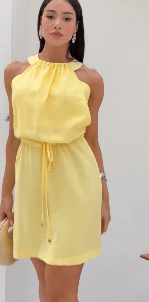 Vestido Isa Amarillo 1